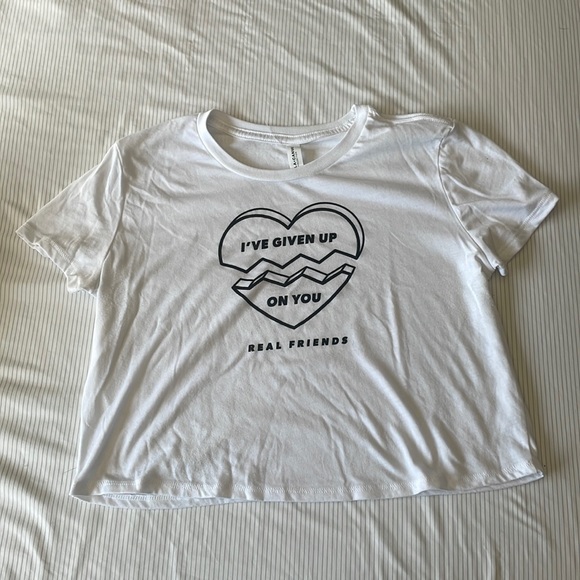 Real Friends Crop Top - Picture 1 of 3